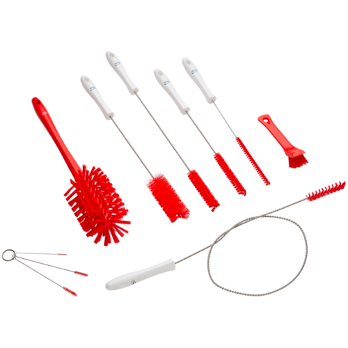 KIT GOUPILLONS 500MM ROUGE