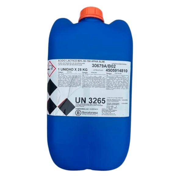 ACIDE LACTIQUE 80% 25KG     