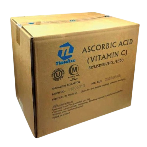 ACIDE ASCORBIQUE VITAMINE C 25KG