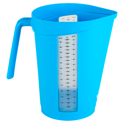 TASSE À MESURER 2L BLEU