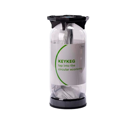 FÛT DE BIÈRE 20L KEYKEG (PRÉ-RINCÉ & PRÉ-VENTILÉ)
