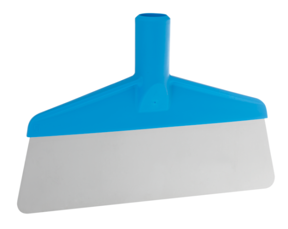 RASPADOR FLEXIBLE ACERO INOX 260MM AZUL