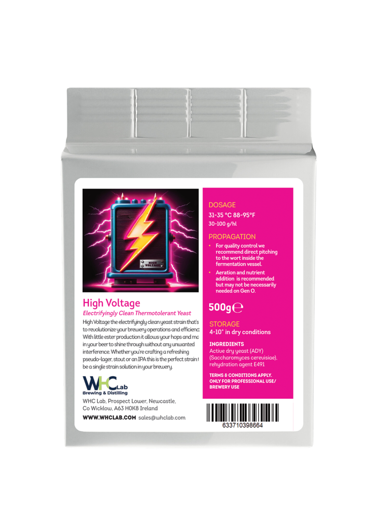 LEVURE HIGH VOLTAGE YEAST 500GR  